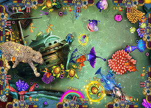 Ban Đầu Spider-Man Arcade Cá Hunter Trò Chơi Hội Đồng Quản Trị Có Thể Điều Chỉnh Thanh Toán 30% 50% Bắn Cá Máy Cho Người Chơi Với Đèn LED - Product Image 2