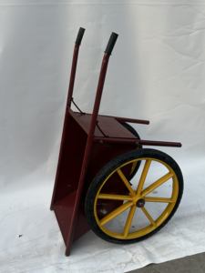 <span class=keywords><strong>Brouette</strong></span> industrielle robuste à <span class=keywords><strong>deux</strong></span> <span class=keywords><strong>roues</strong></span>, capacité 200 kg, OEM pour travaux de construction sur site - Product Image 2