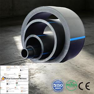 Polyéthylène haute densité PE-100, <span class=keywords><strong>flexible</strong></span>, durable, écologique, anticorrosion, certifié ISO, marque XG, SDR11-SDR26, pour l'<span class=keywords><strong>eau</strong></span> - Product Image 4