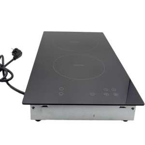 Cuisinière électrique chaude à 2 brûleurs Poêle à <span class=keywords><strong>poterie</strong></span> électrique domestique, minuterie intégrée appareils de cuisine pour la cuisine domestique - Product Image 5