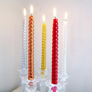 Gran oferta, vela cónica en espiral para decoración de fiestas domésticas de alta calidad - Product Image 2