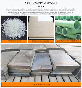 Izod 테스터 아날로그 충격 테스트 장치 플라스틱 Izod Charpy 충격 테스터 고무 충격 강도 시험기 - Product Image 4