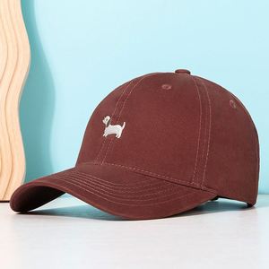 Gorra de Béisbol Vintage de 6 Paneles, Deportiva y Formal, con Bordado de Flores y Logotipo Personalizado, de Algodón, Color Sólido, Unisex - Product Image 4