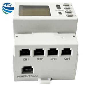 Medidor de riel trifásico con botones infrarrojos y pantalla LCD CT 100A/20mA Aplicación de medidor de energía multicanal para monitoreo de energía - Product Image 5