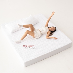 Protège-matelas pour berceau imperméable simple avec fermeture à glissière été <span class=keywords><strong>pas</strong></span> <span class=keywords><strong>cher</strong></span> microfibre Designer King ensemble de draps pour lits - Product Image 1