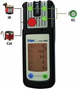 Monitor Personal Drager X-AM 5600, Detector de Gases Drager X-am 5600 - Product Image 2