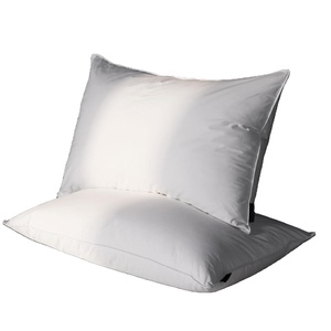 Meilleure vente : <span class=keywords><strong>Oreiller</strong></span> en duvet <span class=keywords><strong>d</strong></span>'<span class=keywords><strong>oie</strong></span> de qualité hôtelière, doux, avec housse 100 % coton - Product Image 1