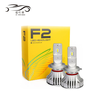 JHS-Faro LED F2, 50W, 6000LM, <span class=keywords><strong>Siper</strong></span> brillante, IP68, a prueba de agua, Chip CSP, haz Alto y Bajo, sistema de iluminación para coche H4 - Product Image 2