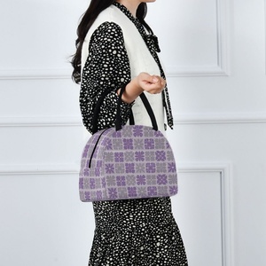 Sac à déjeuner élégant personnalisé, imprimé matelassé, pour livraison de repas, isotherme, réutilisable, écologique, sacs isothermes pour boissons - Product Image 6