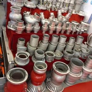 JMFIRE Acoplamiento Storz 150 para extinción de incendios, distribuidor de agua de <span class=keywords><strong>4</strong></span> vías, borde autosellante flexible, aleación de aluminio con recubrimiento en polvo - Product Image 2