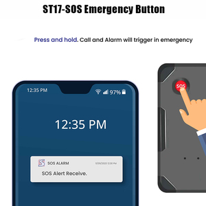 ST17 4G mini GPS Tracker rastreador với monitoreo de voz Boton SOS GPS Wifi LBS định vị - Product Image 6