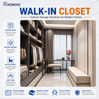 Armarios de Vestidor Contemporáneos de Lujo con Diseño Personalizado para Proyectos de Interiores de Villas