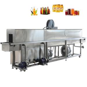 Tự động liên tục nhựa hoặc chai thủy tinh/lọ/lon áp lực cao Máy giặt Cleaner tiệt trùng tiệt trùng và máy sấy máy - Product Image 3