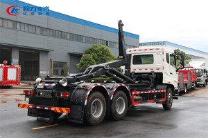 Camion poubelle à bras oscillant à performance stable, camion de collecte des déchets avec levage de conteneurs - Product Image 4