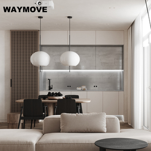 WAYMOVE di lusso moderni armadi da cucina rubinetto Backsplash pannello in melamina pannello in acrilico porta lavello cerniera - Product Image 3