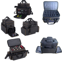Organisateur de jeux de rôle sur table, accessoires, étui de transport avec sangle réglable, sac multi-couches pour figurines, cartes, livres