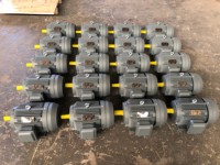 Moteur asynchrone triphasé AC en cuivre à haute efficacité pour pompe, refroidissement par ventilateur entièrement fermé, basse tension, usage industriel