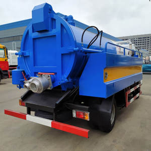 Camión Isuzu 4x2 con Tanque de Succión y Limpieza de Alcantarillado de 5000L/5 Toneladas para Dragado de Tuberías - Product Image 5