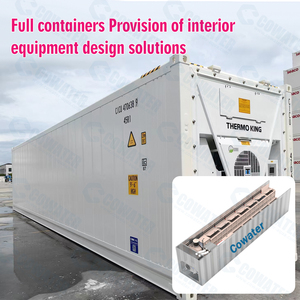 Cowater 20/40FT équipement d'aquaculture complet conteneur pisciculture système RAS avec traitement de l'eau PP filtre d'écumoire de protéines - Product Image 4