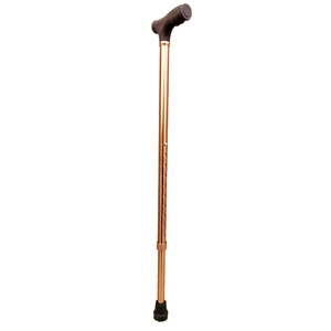 Bâton de marche en alliage d'aluminium, hauteur réglable sur 10 niveaux, pour personnes âgées, aide pour le trekking - Product Image 2