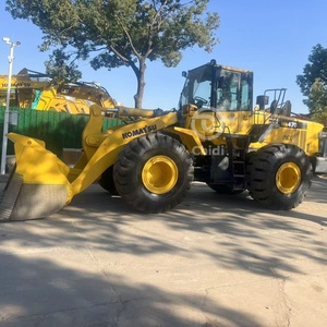 Chargeuse sur pneus Komatsu WA470-6 d'occasion, 7 tonnes, faible nombre d'heures de travail, moteur, utilisation en construction, vente à prix réduit - Product Image 1