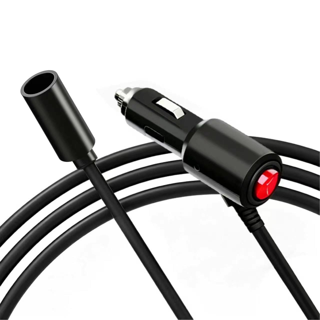 Chargeur de voiture type interrupteur - DC femelle 1 mètre