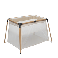Multifunktionales Baby-Spielbett mit Moskitonetz, Abnehmbares Reisebett, Luxuriöse Hochwertige Babywiege, Schlafbett für Babys