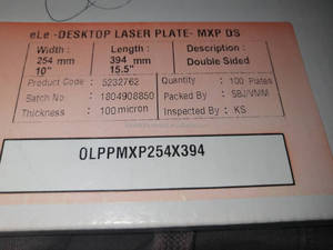 Flexo Water Wash Photopolymer <strong>Plate</strong> KF95GC A2 A3 Size - Product Image 5