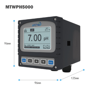 Contrôleur d'analyse de la qualité de l'eau PH/ORP/Temp, résolution 0,01 pH/1 mV/0,1 °C, précision 0,011 chiffres, MTWPH5000 OEM - Product Image 3