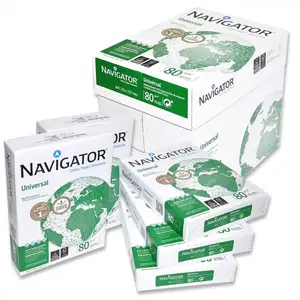 بسعر الجملة جودة ممتازة A4 navigation 70gsm 75gsm 80gsm ورق A4 80gsm ورق طباعة A4 من الشركة المصنعة 80gsm