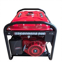 Générateur portable 8000W - 230V AVR, autonomie de 7,5 heures, certifié CE pour une utilisation industrielle et de construction