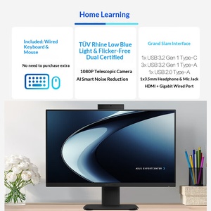 คอมพิวเตอร์ออลอินวัน Asus ExpertCenter ขนาด 23.8 นิ้ว หน้าจอรีเฟรชเรทสูง รุ่นที่ 13 ใช้ซีพียู Core I7-13620H แรม 16G DDR5 ฮาร์ดดิสก์ SSD 1TB รุ่น V440 ขายดี - Product Image 2