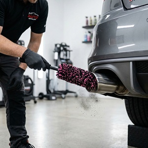 Cepillo <span class=keywords><strong>de</strong></span> Limpieza <span class=keywords><strong>de</strong></span> Ruedas <span class=keywords><strong>de</strong></span> Coche Profesional <span class=keywords><strong>de</strong></span> Microfibra - Product Image 5
