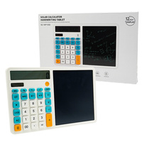 Calculatrice à énergie solaire Vocalizer scientifique Calculatrice de tableau d'écriture LCD avec bloc-notes Tablette d'écriture LCD pour étudiant