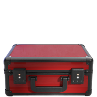 Étui pour cartes Slab Case X Rouge (BGS) avec double verrouillage TSA pour cartes gradées