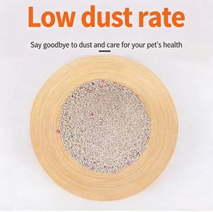 2026 <b>Top</b> Selling High-quality Fast Agglomeration Lock the Odor Bentonite Sand <b>Cat</b> Litter Clumping Sodium Bentonite <b>Cat</b> Litter - Product Image 3