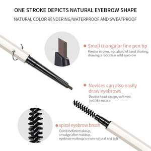 Nouveautés Kits de sourcils imperméables <span class=keywords><strong>avec</strong></span> logo <span class=keywords><strong>Crayon</strong></span> transparent en gel <span class=keywords><strong>avec</strong></span> pinceau Pochoir Lifting Ensemble de pommade - Product Image 3