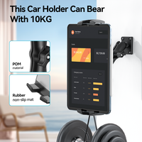 Support de tablette robuste à visser pour voiture, support de tablette stable pour tableau de bord de camion et de voiture