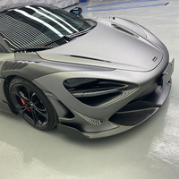Capot moteur en fibre de carbone sèche de style RYFT pour McLaren 720s, kit carrosserie, accessoires de voiture