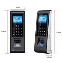 Control de Acceso Biométrico por Huella Dactilar WiFi, Control de Asistencia, Lector de Tarjetas de Proximidad RFID, Resistente al Agua, para Exteriores, ODM, Logotipo Personalizado