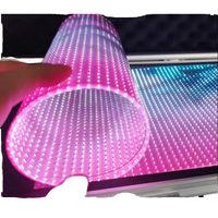 Pantalla LED Transparente COB Ultrafina FutureX, Precio de Fábrica, Alta Frecuencia de Actualización, Pantalla de Vidrio Adhesiva para Escaparates de Centros Comerciales