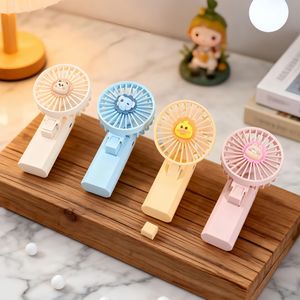 LingPan Portable Clip <b>Fan</b> <b>Mini</b> Rechargeable <b>USB</b> Hands-Free With Cute Design For Phone And Desk Use - Product Image 5