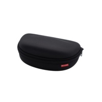 Étui pour lunettes de sport, étui pour lunettes de vélo, avec lentilles de rechange, mousse éponge, longueur 190 mm, largeur 120 mm, hauteur 70 mm