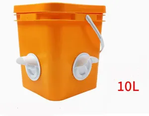 4 Holes Automatic feeding 10L poultry farm feeders anti-waste and water-proof chicken duck farm