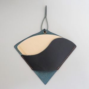 <b>Coffee</b> <b>filter</b> paper holder, leather, modern minimalist style, <b>coffee</b> <b>filter</b> paper holder, <b>coffee</b> accessory gift. - Product Image 2