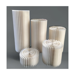 Support à dessert cylindrique pliable moderne pour mariage, <span class=keywords><strong>colonne</strong></span> <span class=keywords><strong>romaine</strong></span> en papier, décoration d'allée, vitrine de magasin, décoration de fête d'anniversaire - Product Image 6
