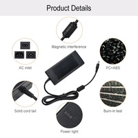 Adaptateur secteur AC/DC 24V 2.5A 60W pour ordinateur de bureau, certifié CE RoHS, avec prises EU, UK, US, AU, pour équipement informatique périphérique, fabricant OEM