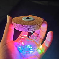 Manik-manik lampu SMD kayu dalam ruangan lampu gabus LED untuk beberapa jenis botol tanaman bunga tanaman