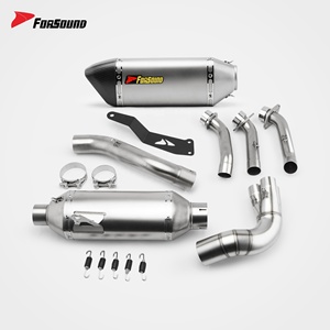Système d'échappement en fibre de carbone Forsound Wholesale <span class=keywords><strong>MT09</strong></span> avec silencieux amovible DB Killer pour Yamaha MT-09 <span class=keywords><strong>Tracer</strong></span> 900 - Product Image 2