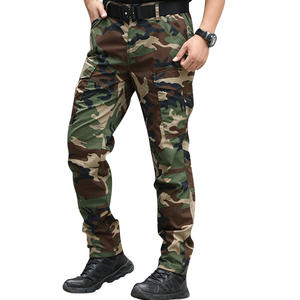 Pantalones deportivos de camuflaje para exteriores, pantalones elásticos tácticos resistentes al desgaste y antiincrustantes - Product Image 1